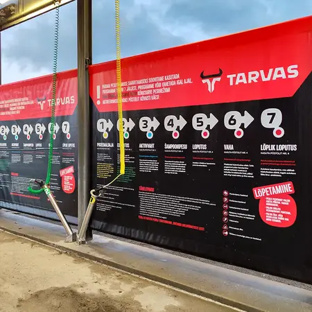Tarvas Print – PVC bannerid õmblustega