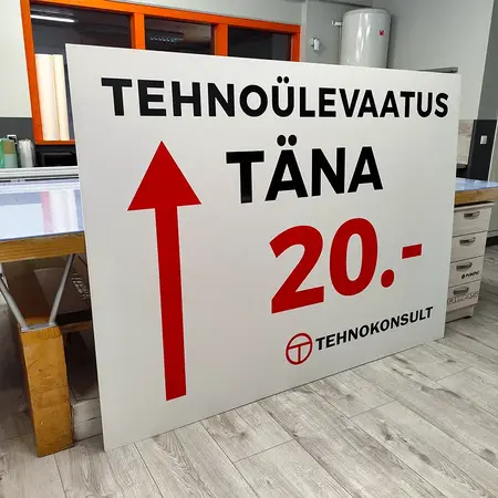 Tarvas Print – PVC reklaamsilt