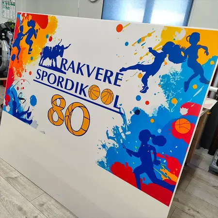 Tarvas Print – PVC spordikooli silt